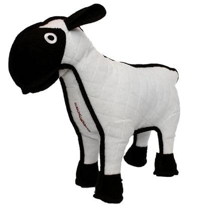 TUFFY World’s Tuffest Soft Dog Toy – Barnyard Series, Sheep, Large - color: Sheep, size: Large