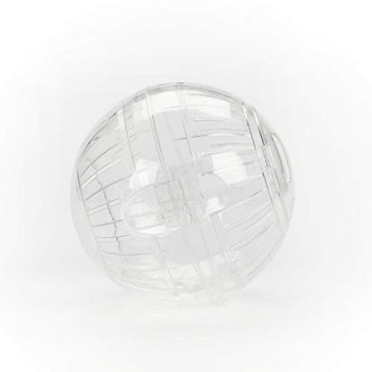 Kaytee 7" Clear Run-About Exercise Ball For Pet Hamsters & Gerbils - color: Clear, size: 7"
