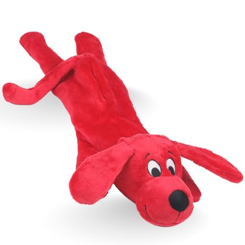 Plush Squeaky Dog Toy – Soft Crinkle Dog Toy with Squeaker for Small Dogs and Puppies –Puppy Plush Chew Toys, Cute Toys for for Puppies with Squeaker (Skinny Furry Friend) - color: Skinny Furry Friend