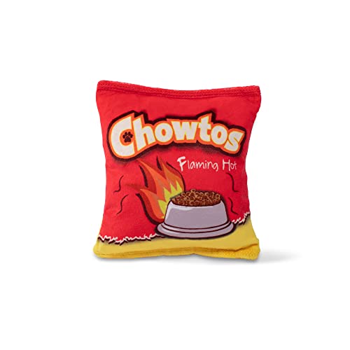 Fringe Studio Plush Dog Toy, Flaming HOT CHOWTOS(289739) - color: Flaming Hot Chowtos