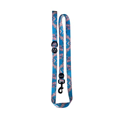 ShawnCo Dream Walk Dog Leash- Premium, Nylon Pet Leash with Soft Neoprene Handle for Small, Medium and Large Dogs (Freckle's Garden, Small) - color: Freckle's Garden, size: Small