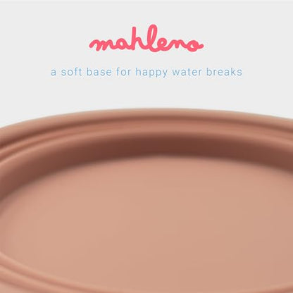 Collapsible Dog Bowls for Travel, 2-in-1 Silicone Slow Feeder with Clip, Portable Dog or Cat Pet Food & Water Bowl Set (Rose Quartz) - color: Rose Quartz