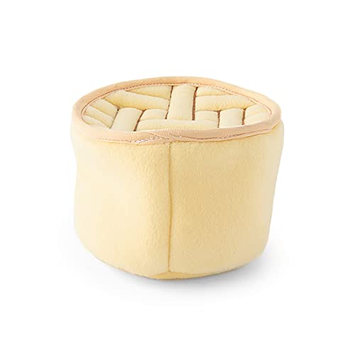 ZippyPaws Burrow- Interactive Dog & Puppy Toys for Boredom, Stimulating Pet Products to Keep Them Busy, Hide & Seek Plush Dog Puzzles, Enrichment Squeaky Toy, for Small & Medium Dogs- Soup Dumplings - style: Soup Dumplings
