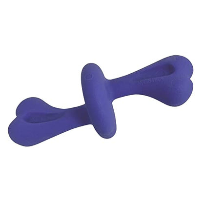 Nylabone Engaging Power Chase 'N Chew Toy for Dogs, Rolling & Spinning Interactive Dog Toys for Aggressive Chewers, Purple, Bacon Flavor, Large - Up to 50 lbs, 1 Count