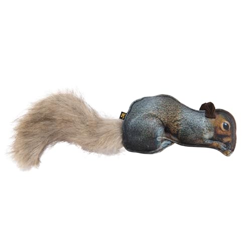 Browning Pet Training Tools, Durable Dog Toys for Tug and Fetch, Squirrel Fabric Squeaker, One Size - color: Squirrel Fabric Squeaker