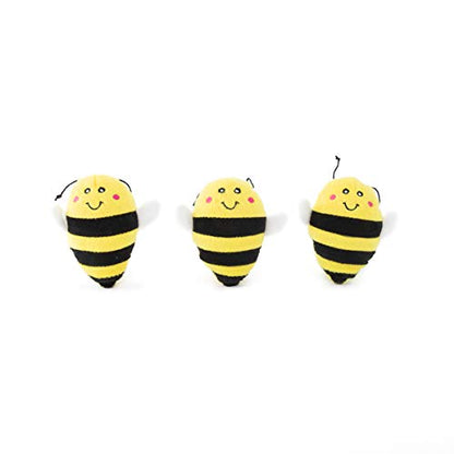 ZippyPaws Burrow- Interactive Dog & Puppy Toys for Boredom, Stimulating Pet Products to Keep Them Busy, Hide & Seek Plush Puzzles, Squeaky Toy for Enrichment, for Small & Medium Dogs- Honey Pot - style: Honey Pot
