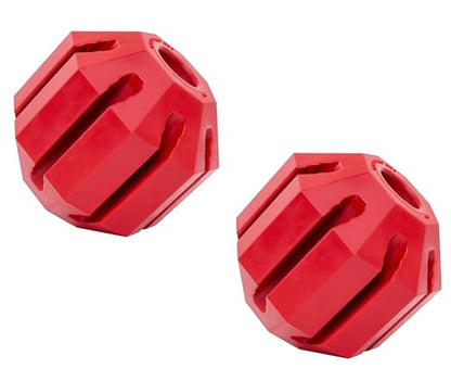 KONG Stuff-A-Ball - Durable, Natural Rubber Chew Toy for Dogs - Dental Health Pet Toy for Chewing & Teeth Cleaning - Stuffable for Treats & Snacks - for Large Dogs (Pack of 2) - size: Large(2-Pack)
