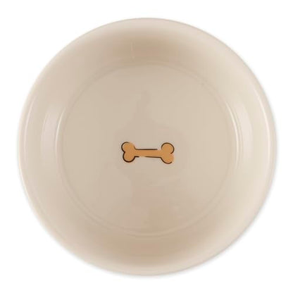 Bone Dry Ceramic Food Bowls, Non-Slip & Dishwasher Safe, Small Set, 4.25x2 Terrazzo - color: Terrazzo, size: Small Set, 4.25x2"