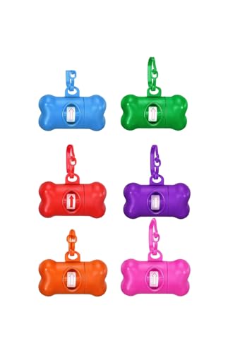 Wiggles & Wags Meaty Strips Dog Treats, Salmon Flavor, 16 oz with DN Essentials Bone Shaped Waste Bag Dispenser & Free Roll