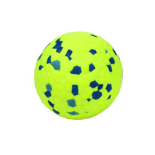 Large Indestructible Dog Ball for Aggressive Chewers, E-TPU Durable Fetch Ball for Large Medium Dogs, Outdoor Indoor, Pool Play, Puppy Birthday Gift, (3 Inch, Pack of 1) - color: Green, size: Large