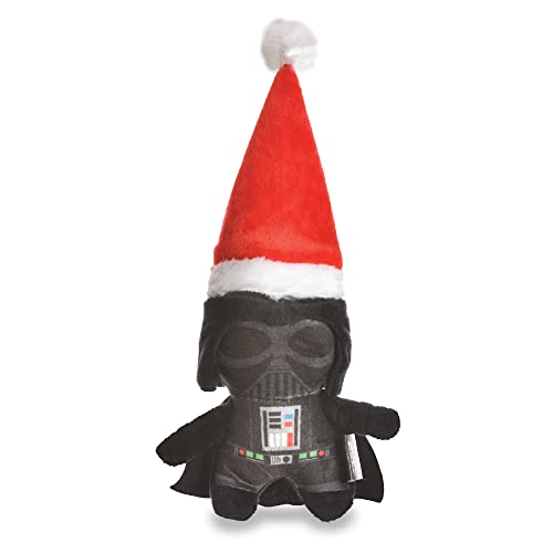 STAR WARS Dog Toy Darth Vader Toy for Holidays | Santa Darth Vader Dog Squeaky Toy Dog Chew Toy | Holiday Dog Toy Plush Toys | 6 Inch Small Dog Toy, (FF19328) - color: Darth Vader Santa, size: 6 Inch