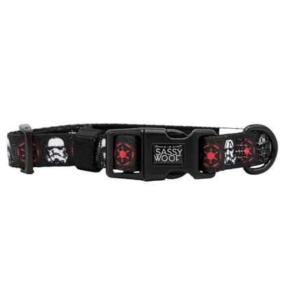 Sassy Woof Dog Collar Star Wars™ The Dark Side - M, Adjustable, Durable, Comfortable and Stylish Pet Accessories for Small Dogs - size: Medium, style: Collar