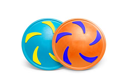 Roscoe's Pet Products Natural Rubber Flying Disc Toy for Dogs. Safe and Non-Toxic.