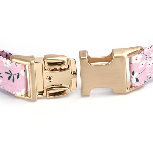 Custom Customized Personalized Dog Collars with Engraved ID Name Phone Number with Metal Buckle - Adjustable Dog Collars for Male Female Girl Boy Puppy X-Small Small Medium Large X-Large Dogs - color: New matel buckle