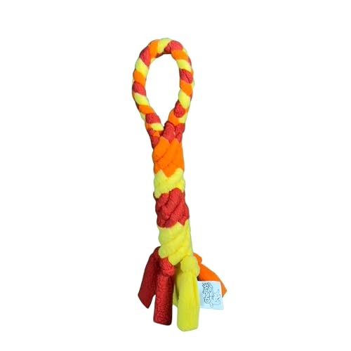 Chelsy's Toys Interactive Tug Toy for Dogs and Puppies, Mental Stimulation Toy, Slow-Play, Brain Exercise for Puppies & Seniors, Freeze forTeething Relief, Blue, Orange, Purple (Orange) - color: ORANGE