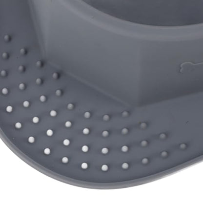 Jeanoko Silicone Double Pet Bowls Non Spill Mat Mess Free Feeding for Dogs Cats Large Small Multifunctional for Home Kitchen (Small) - size: Small