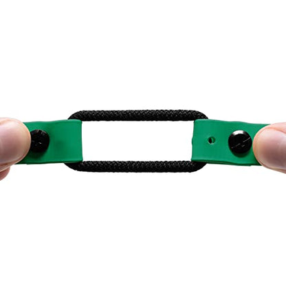 Educator 3/4-Inch Dog Training Collar Strap–ONLY Fits ME-300, ET-300/400, EZ-900, PE-900 & PG-300 Receivers – NOT Compatible with FE-580, ET-800 or UL-1200–Quick Snap Biothane Bungee Collar, Green - color: Green