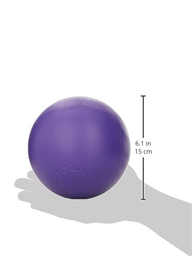 Jolly Pets 6-Inch Push-n-Play, Purple, 6 Inches/Medium - color: Purple, size: Medium (6 in)