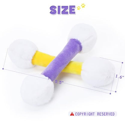 CiyvoLyeen Swabs Catnip Toys Set of 6 Soft Plush Kicker Toys - Interactive Kitty Kick Sticks for Cat Lovers Gift - Sturdy Teething Chew Toy - style: 6 Swabs