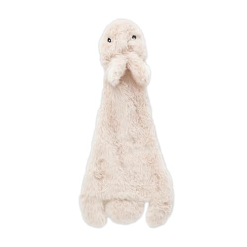 Best Pet Supplies Squeaky Dog Toys with Soft Durable Fabric for Small, Medium and Large Pets Interactive Toy for Indoor Play, Supports Active Biting and Play - Hare, Medium - color: Brown/Hare, size: Medium