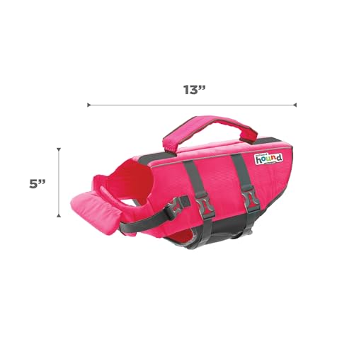 Outward Hound Granby Splash Pink Dog Life Jacket, Small - color: Pink, size: Small (Chest Girth: 16"-20")