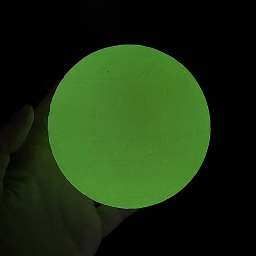 Spike Replacement Balls, Roundnet Game Extra Balls, Glow in The Dark Ball, Lawn Beach Water Pool, Yard Pong Bucket Toss Game Ball - Play at Night, Light Up for 20-30 Minutes - style: 3x Glow Balls