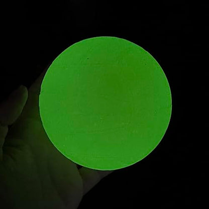 Spike Replacement Balls, Roundnet Game Extra Balls, Glow in The Dark Ball, Lawn Beach Water Pool, Yard Pong Bucket Toss Game Ball - Play at Night, Light Up for 20-30 Minutes - style: 3x Glow Balls with Pump & UV Flashlight