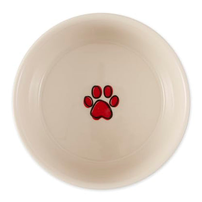 Bone Dry Ceramic Food Bowls, Non-Slip & Dishwasher Safe, Small Set, 4.25x2 Eat/Drink - color: Eat/Drink, size: Small Set, 4.25x2"