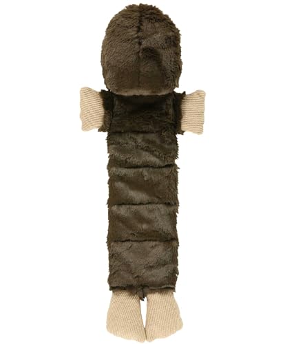 Lazy One Bigfoot Squeaky Dog Toy, Soft Crinkle Toy for Dogs, Durable Fabric for Small, Medium, and Large Breeds - color: Bigfoot Dog Toy