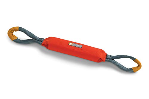 Ruffwear, Pacific Loop Dog Toy, Interactive Tug Toy for Playing and Training, Sockeye Red - color: Sockeye Red