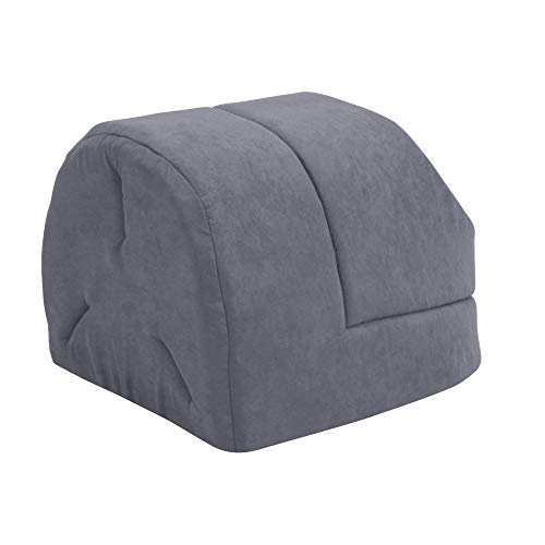 4 in 1 Self Warming Burrow Cat Bed, Pet Hideway Sleeping Cuddle Cave (Grey-2) - color: Grey-2