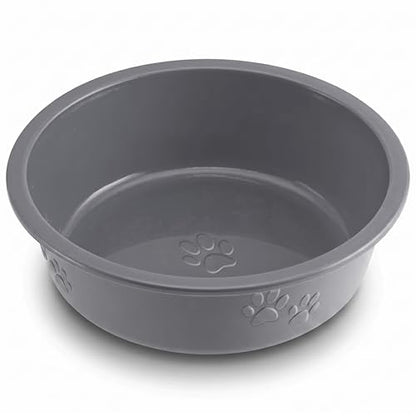 Loving Pets Dolce Luminoso Dog Bowl, Small, Silver - color: Silver, size: Small
