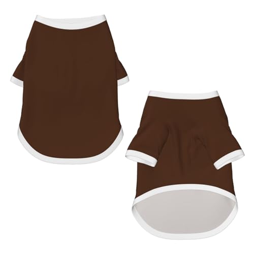 SWEET TANG Dog Cooling Shirts Brown, Small Dog Summer T-Shirts, Quick Dry, Breathable, Stylish Beach Wear, Medium - color: Pattern (113), size: Medium