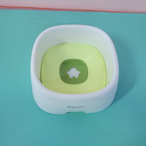 Wposiv Pet Water Bowls Spill-Proof Floating Pet Water Bowl - Splash-Proof Design, Keeps Chins Dry, Suitable for Cats and Dogs