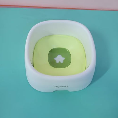 Wposiv Pet Water Bowls Spill-Proof Floating Pet Water Bowl - Splash-Proof Design, Keeps Chins Dry, Suitable for Cats and Dogs