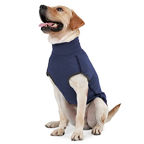 Dog Sweater Pullover Cold Weather Vest for Dogs Dog Sweatshirt & Jacket for Indoor and Outdoor Use (XXX-Large, Navy Blue) - color: Navy blue, size: XXX-Large