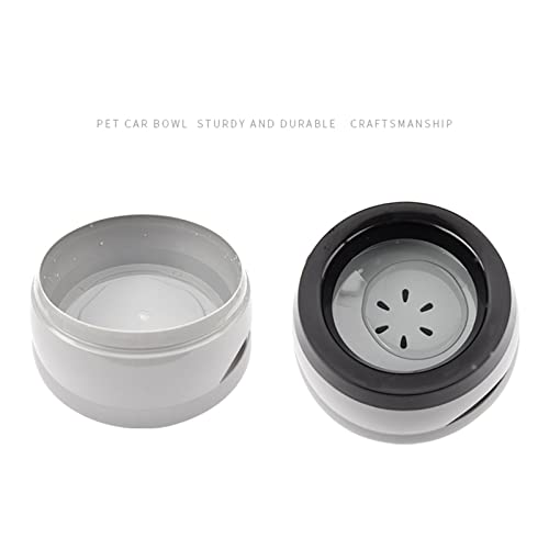 25oz Dog Water Bowl 750mL Slow Feeders Pet Dispenser Car Travel Vehicle Carried No Cats Dog Water Dispenser for Vehicle Car Travel for Crates - color: Blue