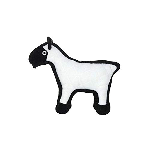 TUFFY World’s Tuffest Soft Dog Toy – Barnyard JR Series, Sheep, 2 Pack - color: Sheep, size: Jr 2 Pack