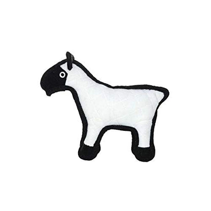 TUFFY World’s Tuffest Soft Dog Toy – Barnyard JR Series, Sheep, 2 Pack - color: Sheep, size: Jr 2 Pack