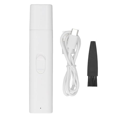 Professional Dog Nail Grinder, Electric Pet Nail Grinder with Low Noise Design, Safe Trimming for Small Medium Large Dogs and Cats, DC 5V 1A Portable Grooming Tool