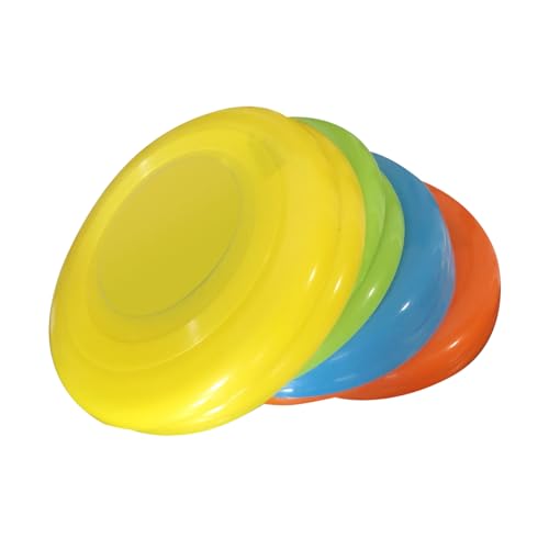 Pack of 12 pcs Disc Flyer Toy Air Plastic Flyer Frisbee Game Flyer Dog Frisbee-9 inches