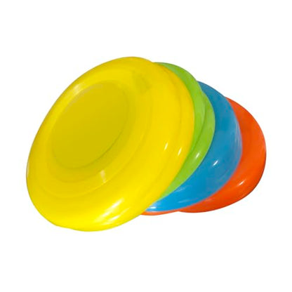 Pack of 12 pcs Disc Flyer Toy Air Plastic Flyer Frisbee Game Flyer Dog Frisbee-9 inches