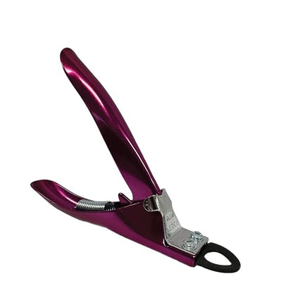 Resco Dog Nail Clippers – USA-Made Professional Guillotine Trimmer, Candy Series with Replacement Blade System – All Breeds - color: Candy Red, size: Large