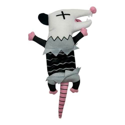 Funny Possum Catnip Toy for Cats – Dead Animal Plush Kicker with Sarcastic Design – Soft Durable Fabric Chew Toy for Feline Play and Stress Relief – Hilarious Cat Gift for Indoor Use - color: Possum