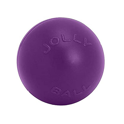 Jolly Pets Push-n-Play Ball Dog Toy, 4.5 Inches/Small, Red - color: Red, size: Small (4.5 in)
