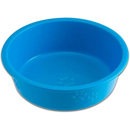 Loving Pets Dolce Luminoso Dog Bowl, Medium, Blue - color: Blue, size: Medium