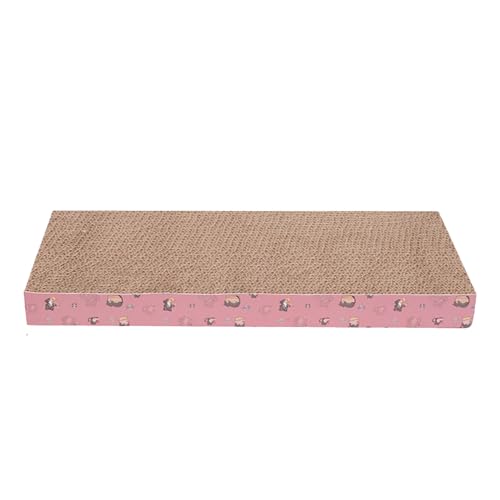 Cat Scratching Board, Cat Scratcher Cardboard, Reversible, Durable Recyclable Cardboard, Double-Sided Design, Cat Scratch Pad for Indoor Cats,Furniture Protectors from Cat Scratching(1-Pack)