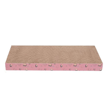 Cat Scratching Board, Cat Scratcher Cardboard, Reversible, Durable Recyclable Cardboard, Double-Sided Design, Cat Scratch Pad for Indoor Cats,Furniture Protectors from Cat Scratching(1-Pack)