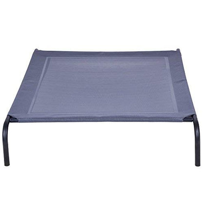 Giantex Elevated Pet Bed for Medium Large Dogs, Keep Pets Cool, Portable Raised Pet Cot Indoor Outdoor Camping, Waterproof Breathable Mat Steel Frame, Easy Assembly (X-Large) - size: X-Large