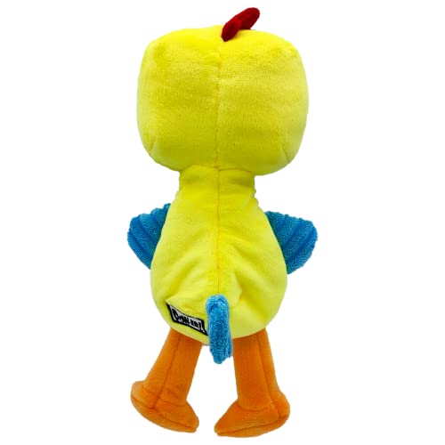 Huxley & Kent Slappies for Dogs | Squeak & Shake Dog Toy | No Stuff Tummy with Squeaky TPR Ball in Head | Simulates Hunting Nature for Dogs (Kernal, Small) - size: Small, style: Kernal